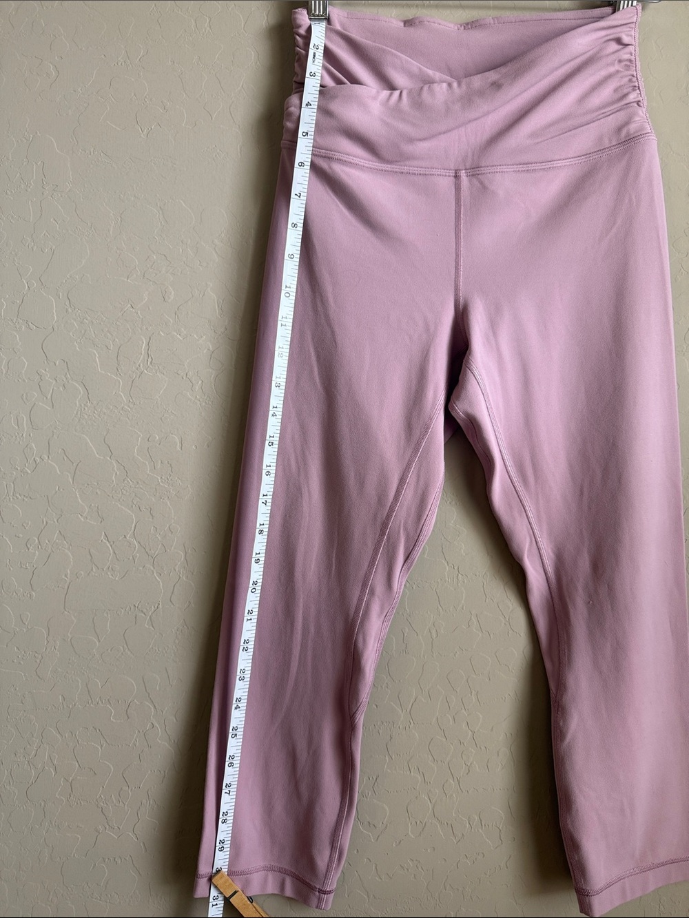 lululemon athletica Align Cross Waist 21" High Rise Legging Dusty Mauve 21" Sz 6 - Picture 2 of 15